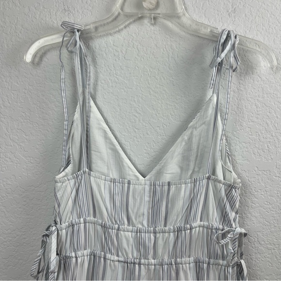 Rails Julia West Seaport Stripe Organic Cotton Midi Dress Sz S - Picture 9 of 16